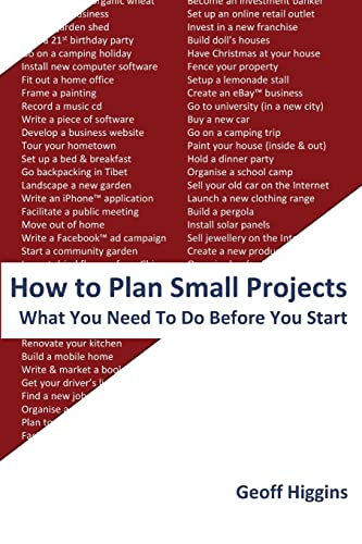 Stock image for How to Plan Small Projects for sale by Lucky's Textbooks