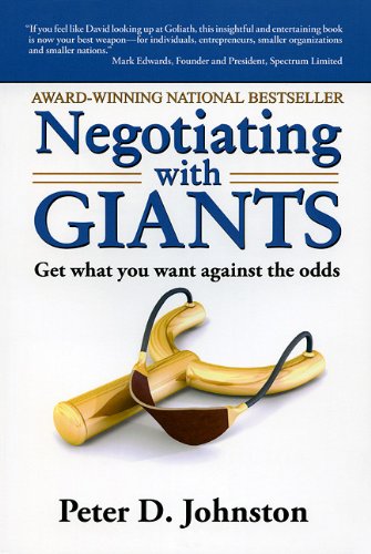 9780980942118: Negotiating with Giants: Get What You Want Against the Odds