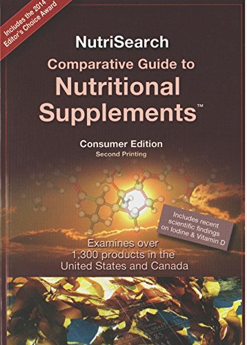 Immagine dell'editore per Nutrisearch Comparative Guide to Nutritional Supplements: Consumer Edition venduto da ThriftBooks-Atlanta