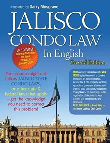 Beispielbild fr Jalisco Condo Law in English - Second Edition zum Verkauf von Goodbooks Company
