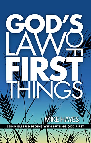 9780981455020: God's Law of First Things