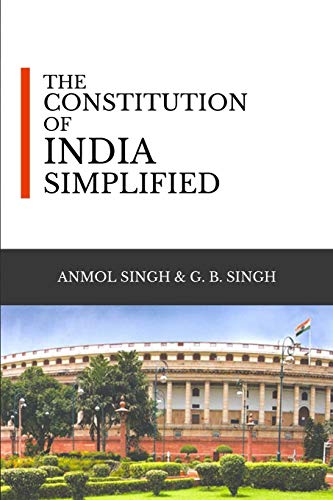 Stock image for The Constitution of India Simplified for sale by Better World Books: West