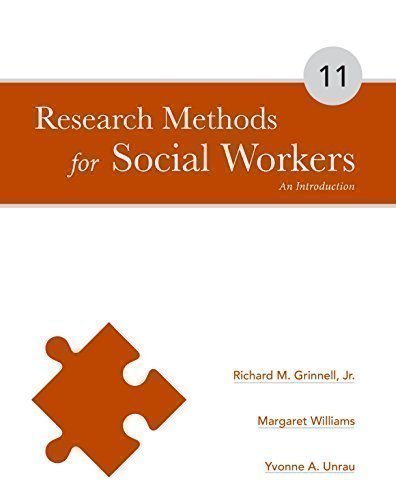 Beispielbild fr Research Methods for Social Workers: An Introduction zum Verkauf von BooksRun