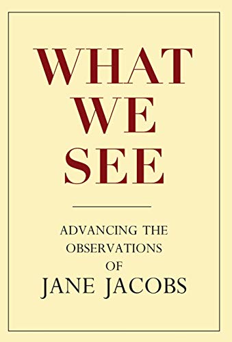 Beispielbild fr What We See: Advancing the Observations of Jane Jacobs zum Verkauf von Buchpark