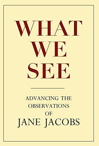 Imagen de archivo de What We See : Advancing the Observations of Jane Jacobs a la venta por Better World Books