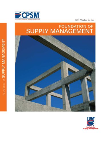 Stock image for Foundation of Supply Management for sale by ThriftBooks-Dallas