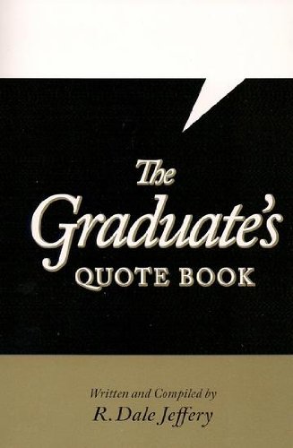Stock image for The Graduate's Quote Book for sale by Orion Tech