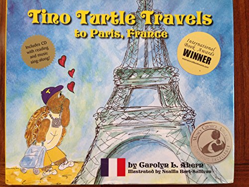 Stock image for Tino Turtle Travels to Paris, France for sale by WorldofBooks