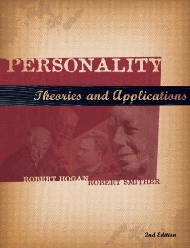 Imagen de archivo de Personality: Theories & Applications a la venta por HPB-Movies