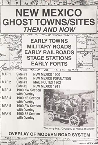 Beispielbild fr New Mexico, Ghost Towns,;Map Set Then & Now zum Verkauf von BASEMENT BOOKS