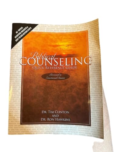 Stock image for Biblical Counseling Quick Reference Guide: Personal and Emotional Issues for sale by ThriftBooks-Atlanta