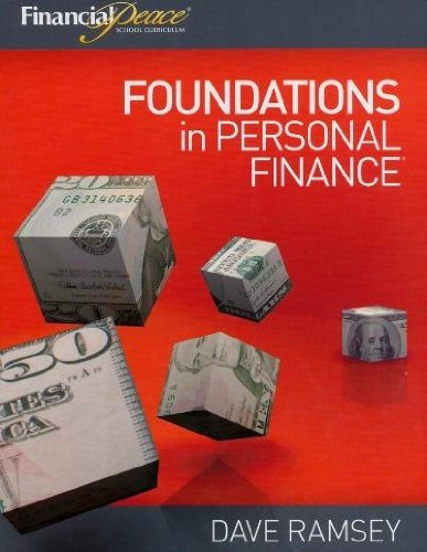 Imagen de archivo de Foundations In Personal Finance a la venta por SecondSale