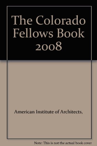 Beispielbild fr The Colorado Fellows Book 2008 zum Verkauf von SecondSale