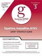 Imagen de archivo de Equations, Inequalities, & VICs GMAT Strategy Guide (Manhattan Gmat Prep) a la venta por Decluttr