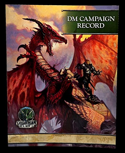 Stock image for DM Campaign Record (Fantasy Adventures & Supplements (4e)) for sale by Noble Knight Games