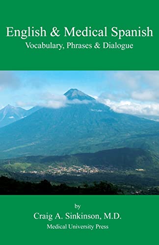 Imagen de archivo de English & Medical Spanish: Vocabulary, Phrases, and Dialogue a la venta por Revaluation Books