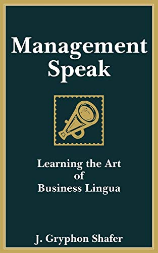 Stock image for Management Speak for sale by PBShop.store US