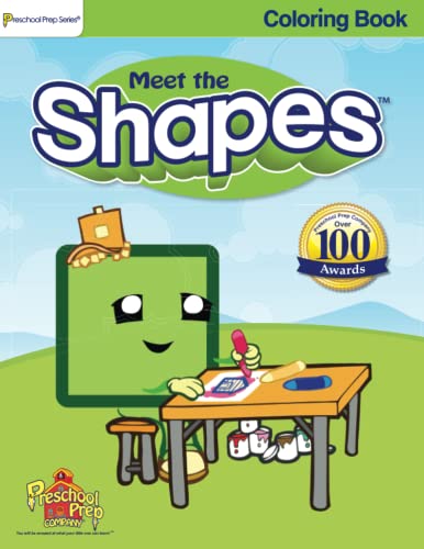 Imagen de archivo de Meet the Shapes - Coloring Book a la venta por Your Online Bookstore