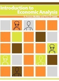 Stock image for Introduction to Economic Analysis for sale by St Vincent de Paul of Lane County