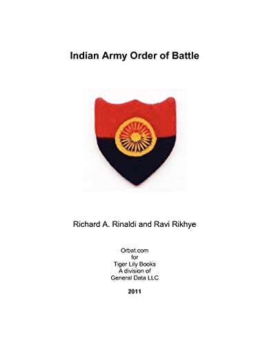 Beispielbild fr Indian Army Order of Battle zum Verkauf von Half Price Books Inc.