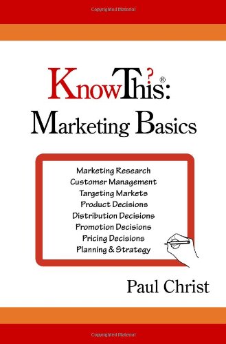 Beispielbild fr Knowthis: Marketing Basics zum Verkauf von ThriftBooks-Dallas