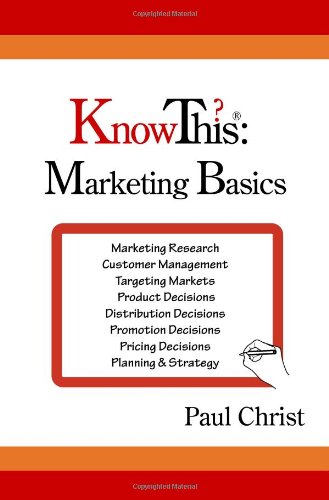 9780982072202: KnowThis: Marketing Basics