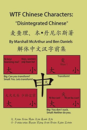 9780982078006: WTF Chinese Characters: "Disintegrated Chinese"