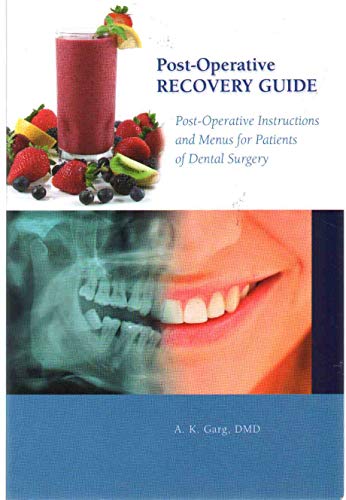 Stock image for POST-OPERATIVE RECOVERY GUIDE for sale by BooksRun