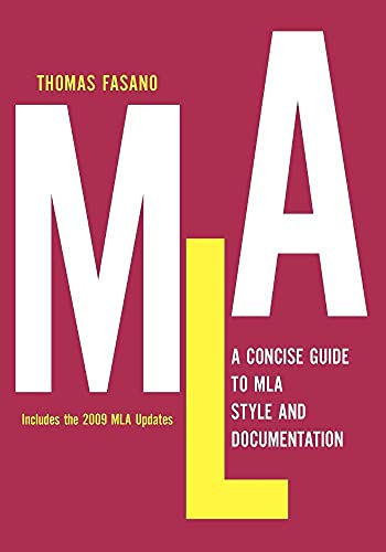Stock image for A Concise Guide to MLA Style and Documentation for sale by ThriftBooks-Dallas