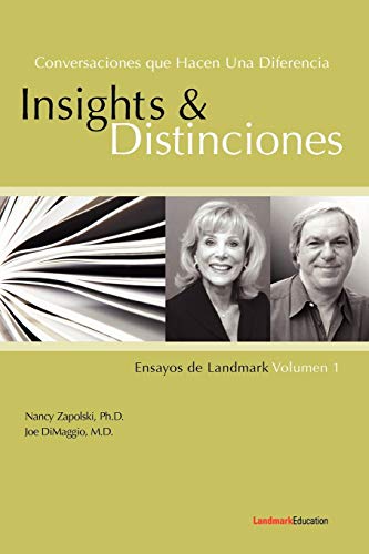 Beispielbild fr Conversaciones que Hacen Una Diferencia: Insights y Distinciones-Ensayos de Landmark Volumen 1 zum Verkauf von SecondSale