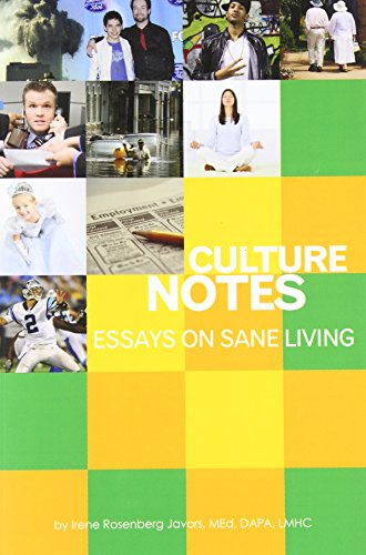 Beispielbild fr Culture Notes: Essays on Sane Living zum Verkauf von Jenson Books Inc