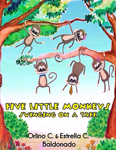 Imagen de archivo de Five Little Monkeys Swinging on a Tree a la venta por Revaluation Books