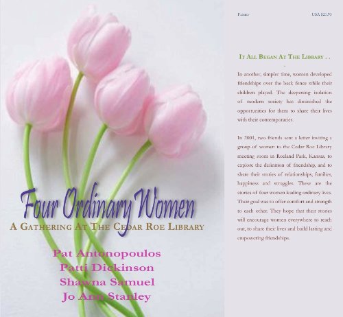 Beispielbild fr Four Ordinary Women: A Meeting at the Cedar Roe Library zum Verkauf von HPB-Diamond