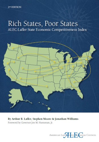 Beispielbild fr Rich States, Poor States: ALEC-Laffer State Economic Competitiveness Index zum Verkauf von HPB-Red