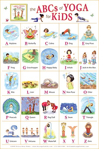 Imagen de archivo de The ABCs of Yoga for Kids Poster a la venta por GF Books, Inc.