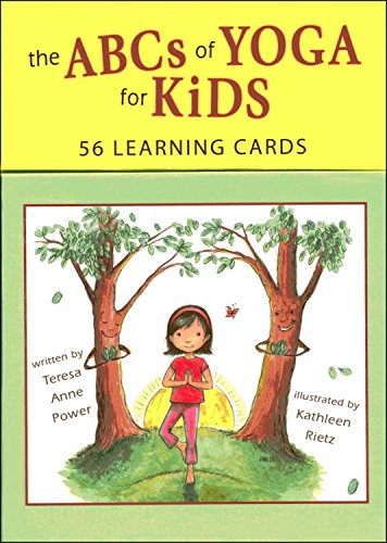 9780982258736: The ABCs of Yoga for Kids: 56 Learning Cards