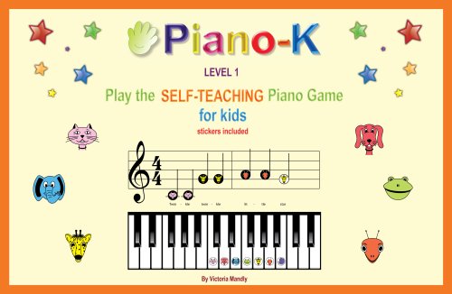 9780982311509: Piano-K. Play the Self-teaching Piano Game for Kids. Level 1