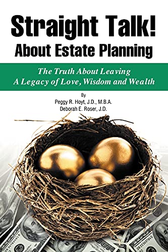 Stock image for Straight Talk! About Estate Planning for sale by ThriftBooks-Dallas
