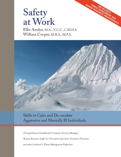 Imagen de archivo de Safety At Work: Skills to Calm and De-escalate Aggressive & Mentally Ill Individuals - For All Involved in Threat Assessment & Threat Management a la venta por HPB-Red