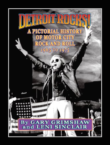 Stock image for Detroit Rocks! A Pictorial History of Motor City Rock and Roll 1965 to 1975 for sale by Salish Sea Books