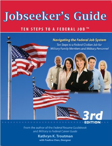 Beispielbild fr Jobseeker's Guide-Ten Steps To A Federal Job 3rd Edition zum Verkauf von ThriftBooks-Dallas