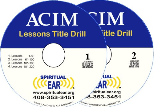 9780982432822: A Course In Miracles Lessons Title Drill