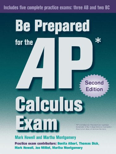 Beispielbild fr Be Prepared for the AP Calculus Exam zum Verkauf von Better World Books