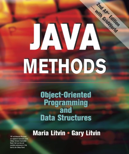 Beispielbild fr Java Methods : Object-Oriented Programming and Data Structures zum Verkauf von Better World Books