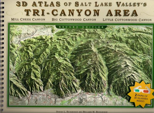 Imagen de archivo de 3-D Atlas of Salt Lake Valley's Tri-Canyon Area a la venta por Jenson Books Inc
