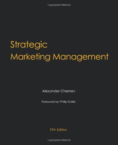 Imagen de archivo de Strategic Marketing Management a la venta por SecondSale