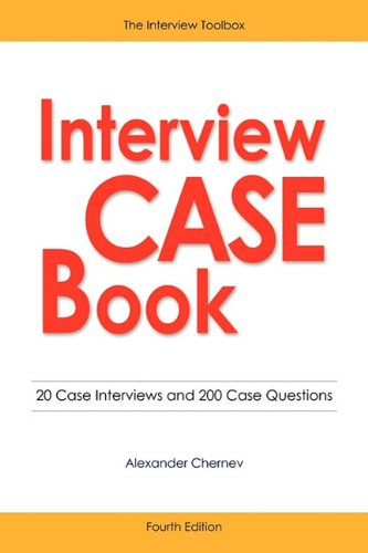 9780982512685: Interview Case Book