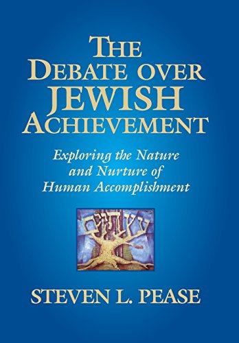 9780982516850: The Debate Over Jewish Achievement: Exploring the Nature and Nurture of Human Accomplishment