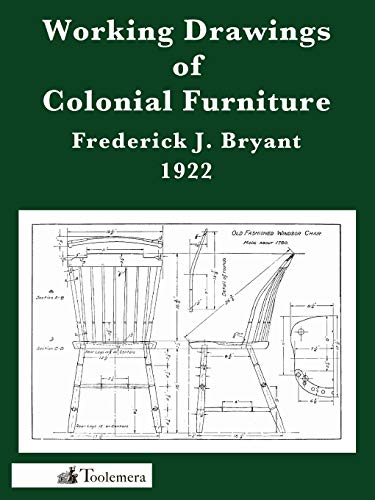 Beispielbild fr Working Drawings of Colonial Furniture zum Verkauf von Books Unplugged