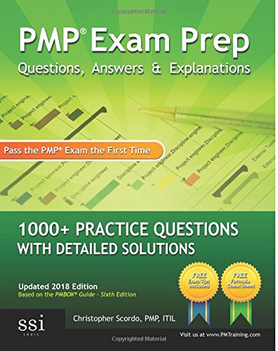 9780982576809: PMP Exam Prep Questions, Answers, & Explanations: 1000+ PMP Practice Questions with Detailed Solutions: Volume 1